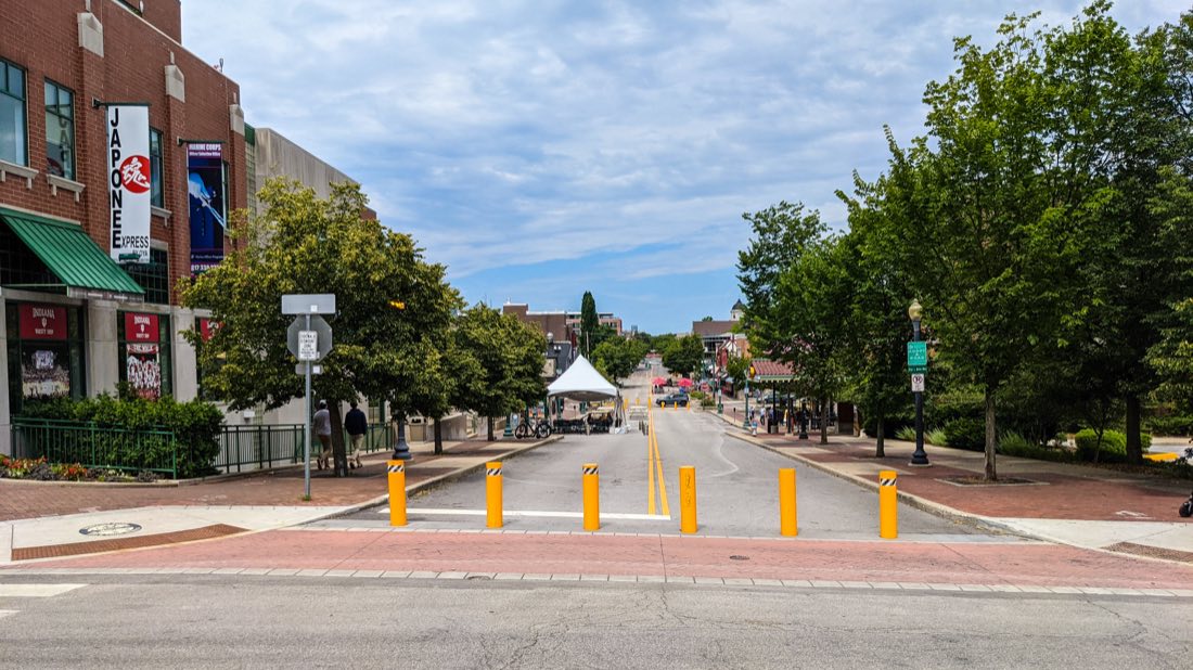 Kirkwood Avenue in Bloomington